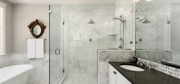 bathroom shower door installation in Pico Rivera